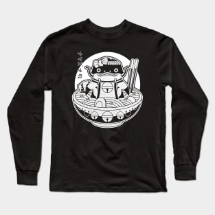 Namazu Ramen Aesthetic Long Sleeve T-Shirt